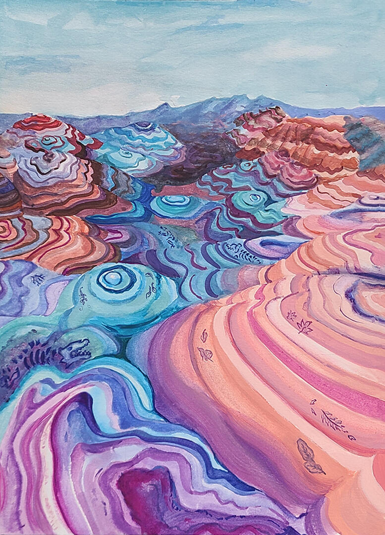 Rainbow Mountains